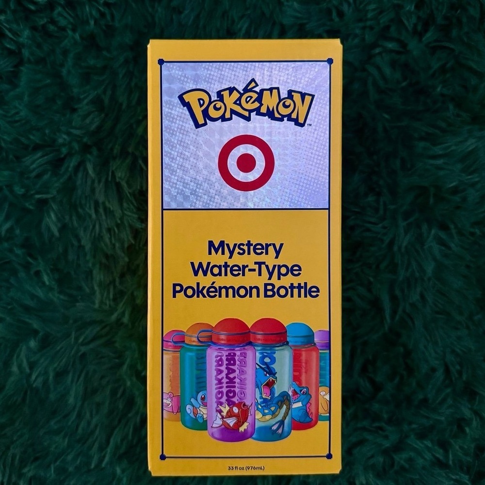 Pokémon x Target Mystery Water-Type Pokémon Bottle 33oz 30th Year Anniversary |